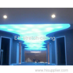 lighting stretched ceiling
