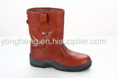 Red Waterproof Work Boots