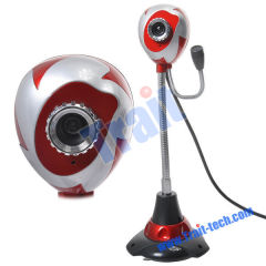 HD PC Webcam Camera, Web Camera, USB 2.0 12 Mega Pixel Mini Stereo Webcam HD Web Camera with Microphone