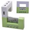 USB 2.0 4 Port Hub High Speed for PC with Time Indicator