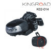 built-in 3pcs super bright led head lamp