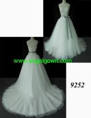 Organza wedding gown bridal dress 9252