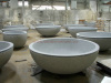 G654 granite bathtub, hotel tubs, natural stone bathtub,