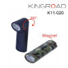 6 leds plastic torch