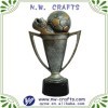 Big loving soccer cup trophy