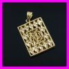 18K gold plating muslim pendant 1610122