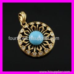 18K gold plated jewelry pendant 1620301
