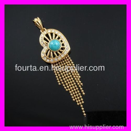 18K gold plated chain pendant 1620314