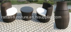 Outdoor rattan garden lounge stackup sofa sets