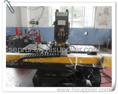 CNC drilling machine for steel plates