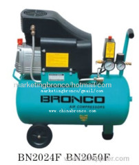 Bronco direct dirve portable copper wires lubricated air compressor
