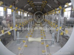 HDPE large diameter pipe extruding machine