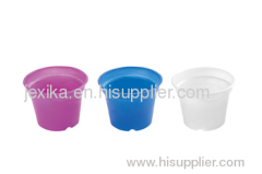 Colorful Plastic Flower Pot