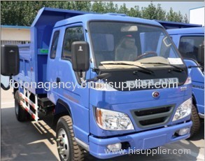 Blue 6-8ton Foton Forland dump truck