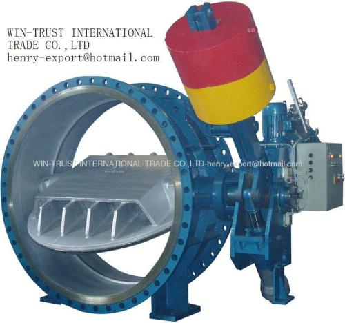 Automatic Pressure Maintaining Hydraulic Contronl Slow-closing Butterfly Valve with Locking System (Heavy Hammer Type)