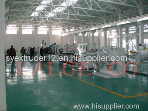 plastic composite pipe production line