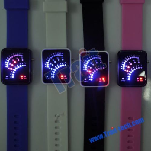 Comfortable Silicagel LED Wrist Watch