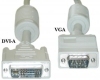 DVI-A (Digital Visual Interface) Analog Male to HD15 Male (VGA)