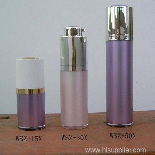 Cylindrical Shaped Airless Pump Bottle