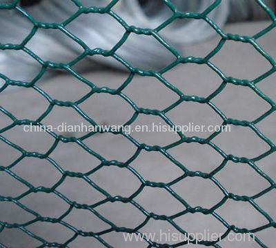 PVC coated hexagola wire netting