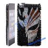 Black Rhinestone Bling Diamond Case for iPod Touch 4