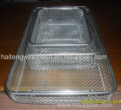 Sterilizing Tray Of Wiremesh