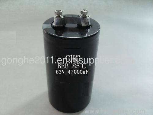 Screw electrolytic capacitor standard type