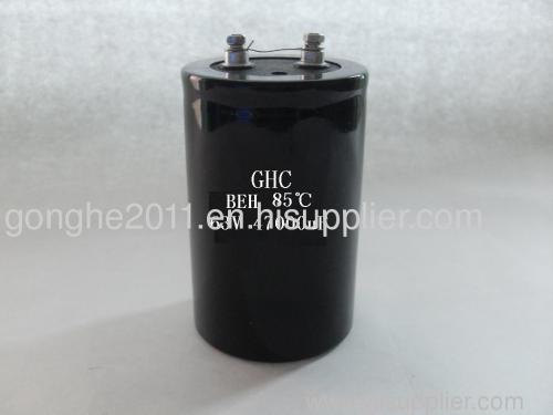Screw electrolytic capacitor high frequency low resistance type