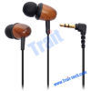 Wholesale - 3.5mm Stereo Jack In-Ear Earphone Headphone with 1.35M Cable for MP3/ MP4/ iPod/ iPhone(CK-W1000)