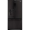 24.9 cu. ft. Black Freestanding French Door Refrigerator