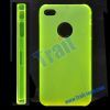 Frosted Hard Case for iPhone 4(Yellow)