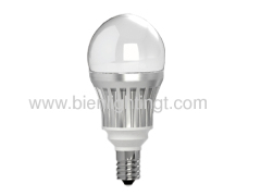 4W E14 E27 LED Bulb light alumimium