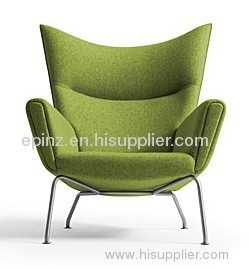 Hans Wegner Wool Wing Chair,wool wing chair