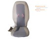 sex shiatsu heating body massage cushion