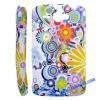 Colorful Flower Hard Protective Case Cover for HTC ChaCha G16