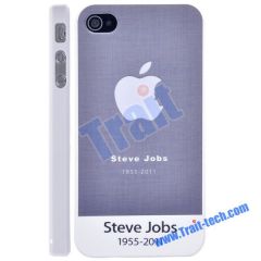 In Memory of Steve Jobs 1955-2011 Back Cover Case