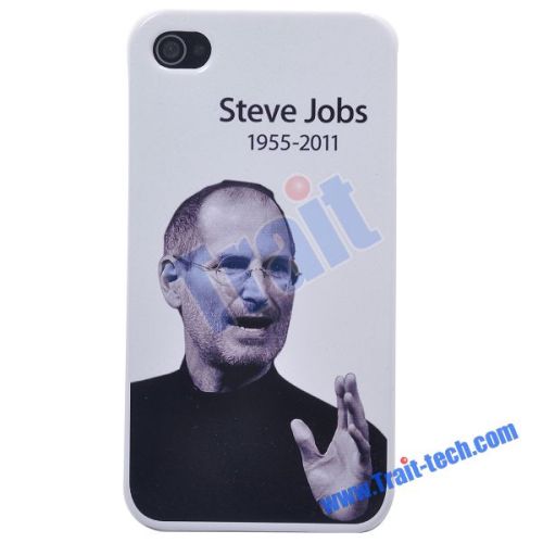 Gentlemen Steve Jobs Tribute Memorial Case for iPhone 4/iPhone 4S