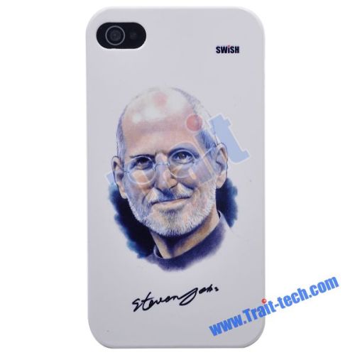 Handsome Steve Jobs Tribute Memorial Case for iPhone 4/iPhone 4S