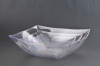 32oz plastic square salad bowl