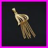 18K gold plating chain pendant 1620319