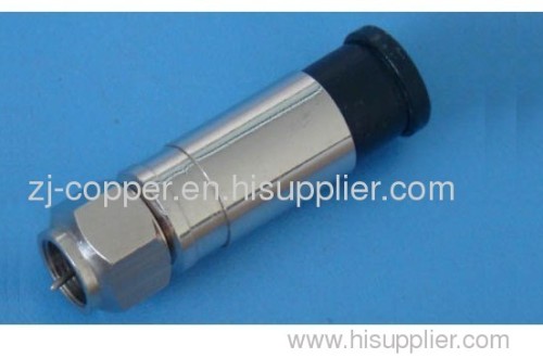 Compression F Connector for rg11 coaxial cable