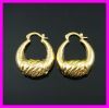 FJ 18k gold plated African earring 1210248 igp