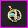 18K gold plated indian pendants accept paypal payment 1620338