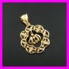 18K gold plated Islamic pendant 1620407