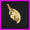 Moon 18k golden plated islamic pendant 1620437