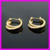 18k gold plated earring 1210750