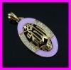 18k golden plated zircon pendant Muslim pendant1620632