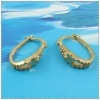 18k gold plated earring 1220373