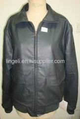 Men PU Leather Jacket HY0018