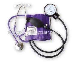 Sphygmomanometer kit with large manometer